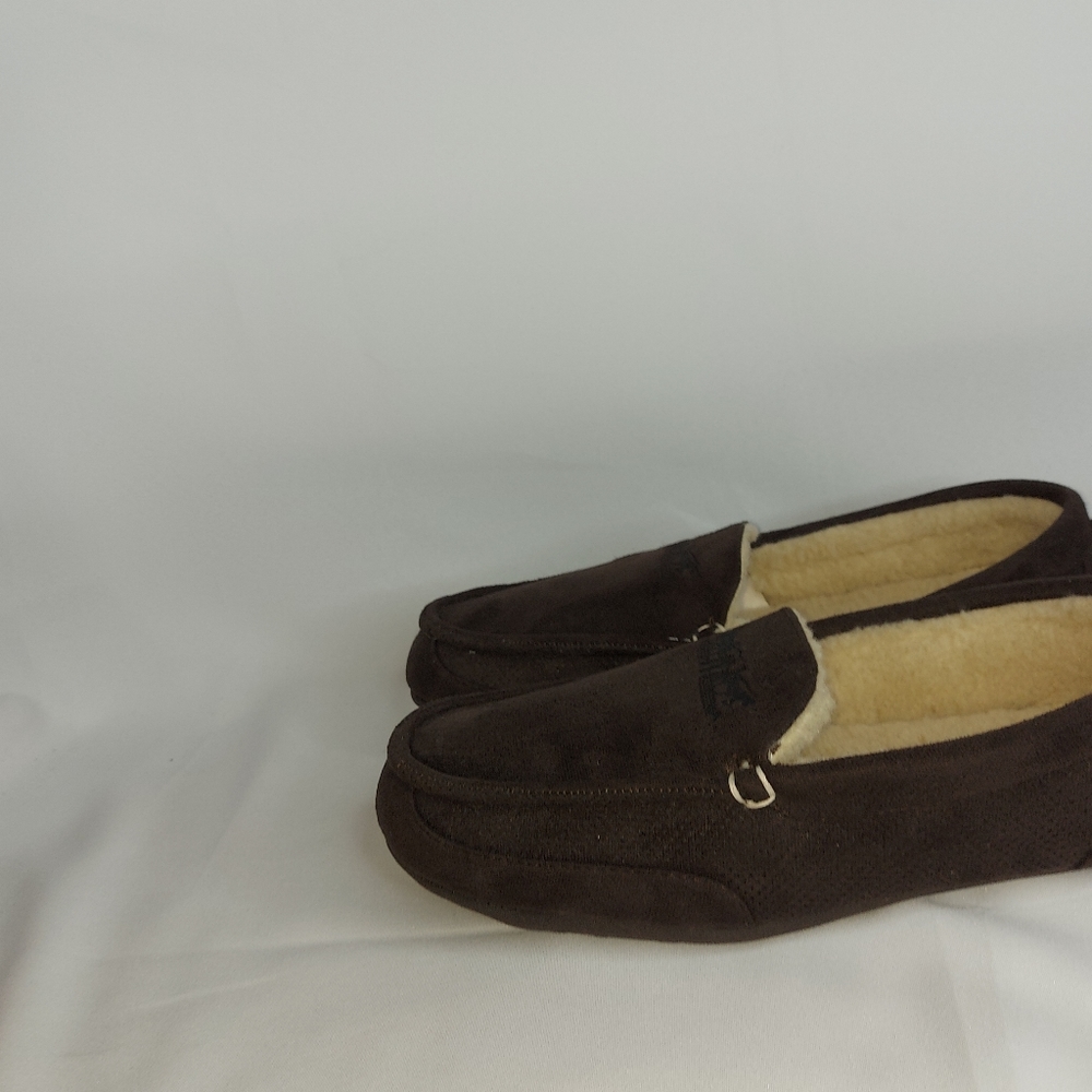 Levi's  size 13 color brown slippers - Picture 6 of 14